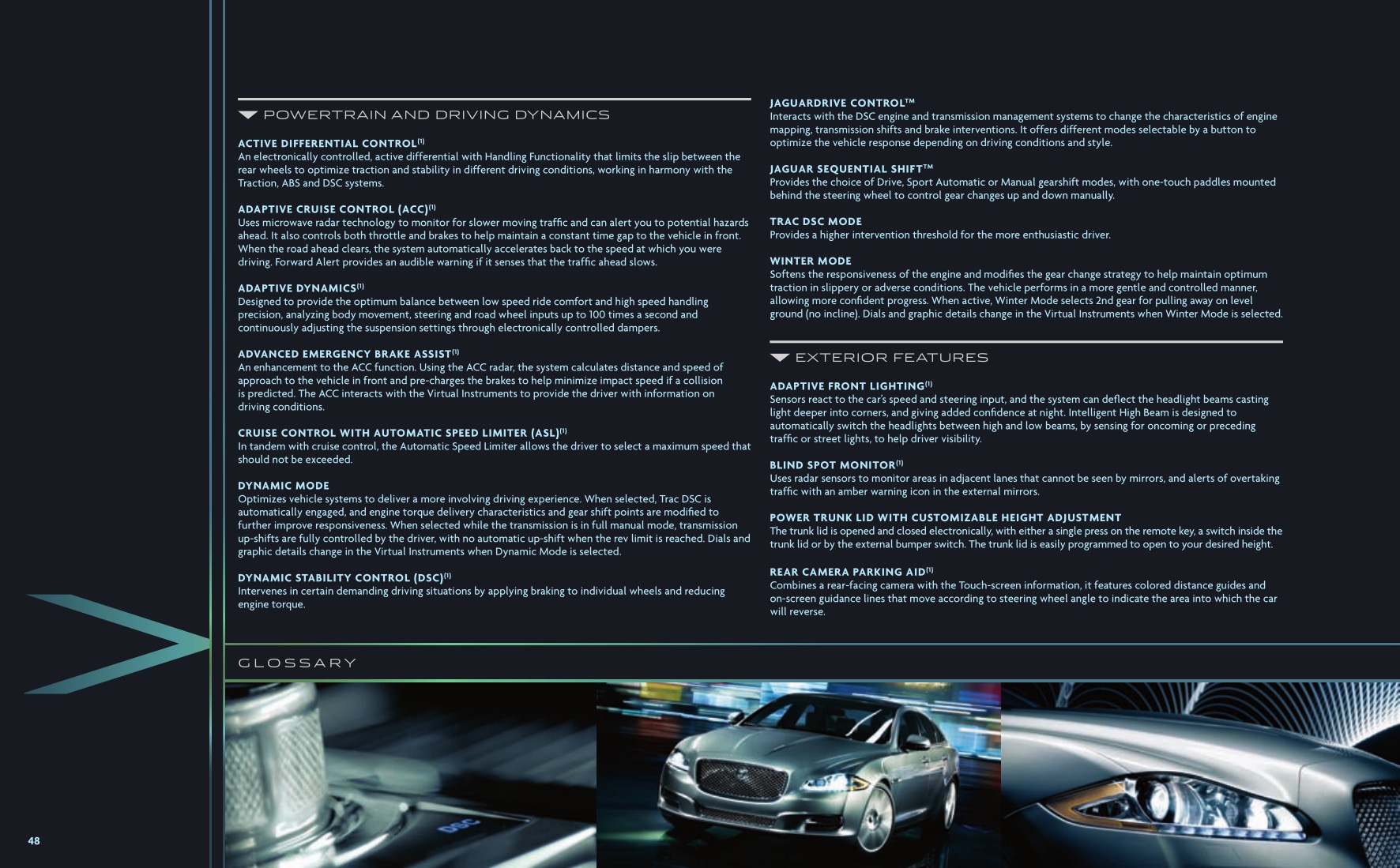 2010 Jaguar XJ Brochure Page 41